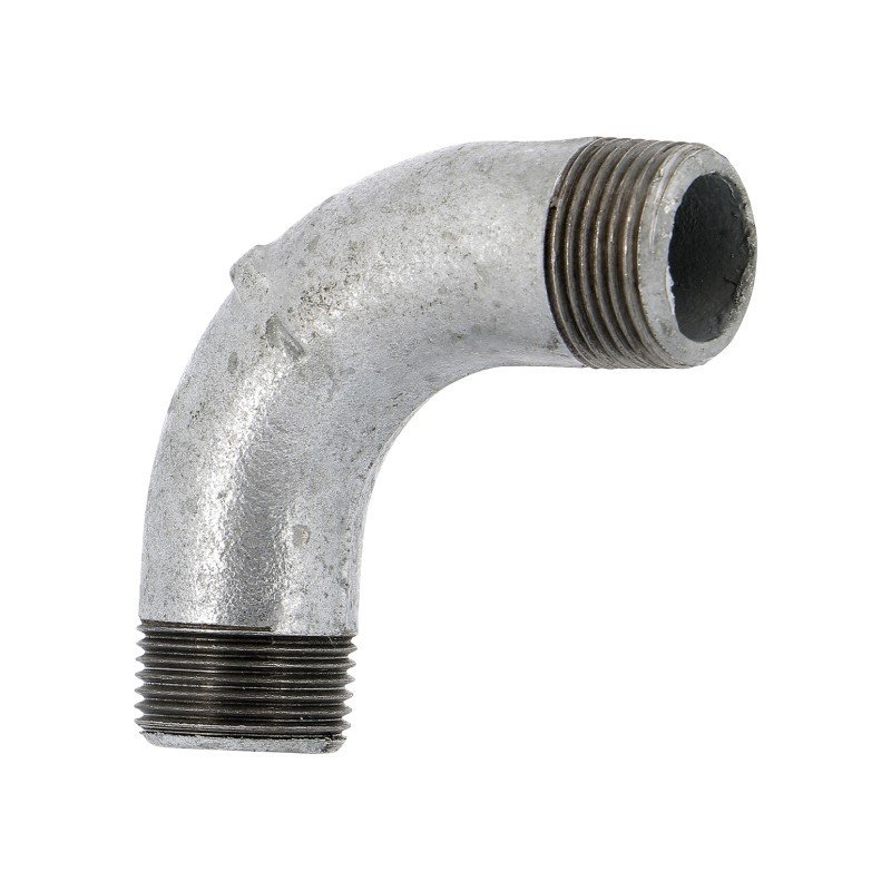 search      Coude fonte malléable galvanisé mâle Raccord fonte malléable galvanisé fileté courbe grand rayon 90° mâle mâle   Photos non contractuelles Courbe fonte malléable galvanisé grand rayon 90° mâle mâle pour tube acier carbone