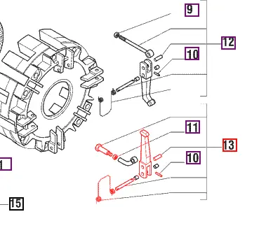 Mahindra Tractor Clutch Levers Kit 006500491C1