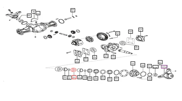 Mahindra Tractor Front Axle Bearing