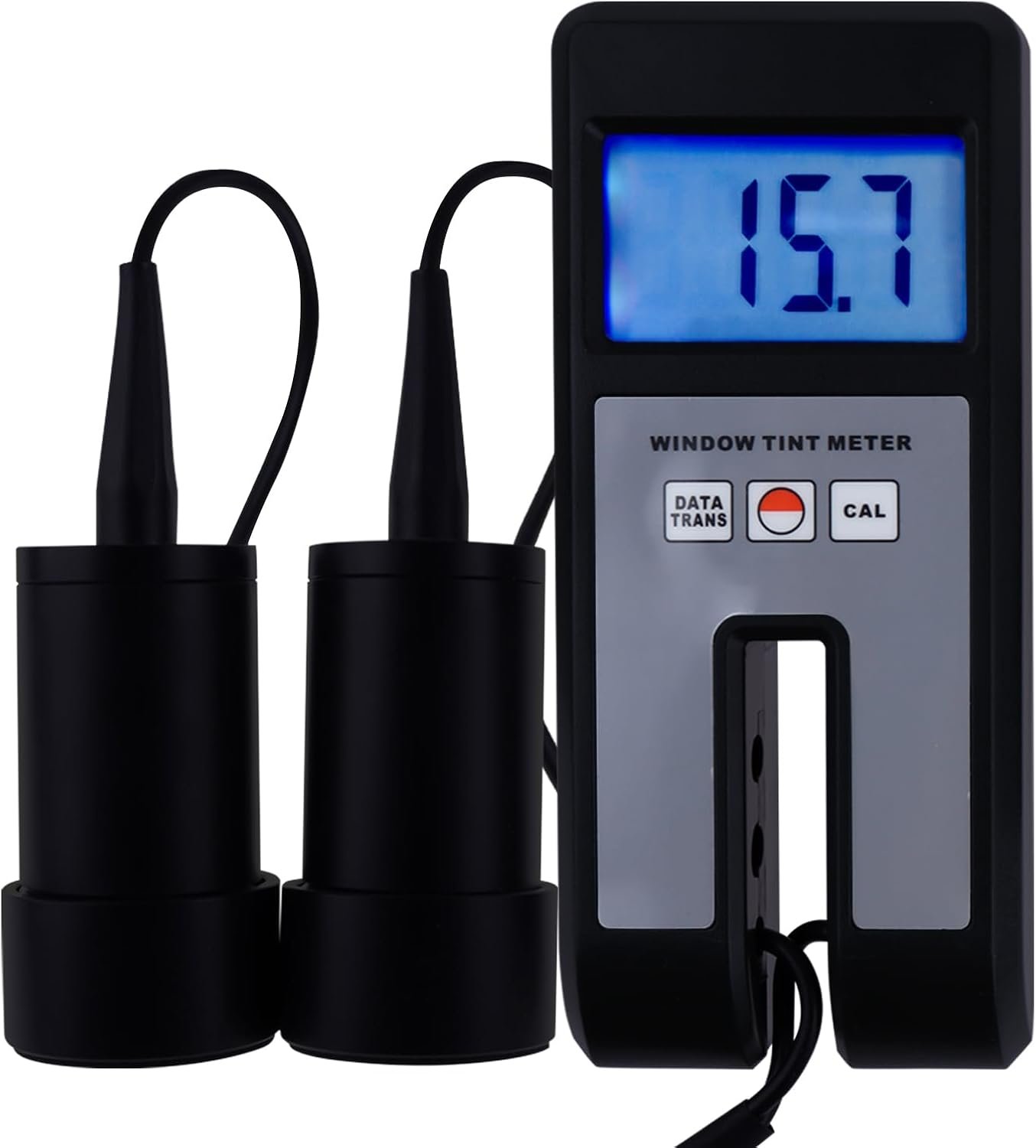 Gamme Tester En Verre Feuille De Plastique Visuellesimple Transmission De La Lumière 18mm Mesure Continu Fenêtre Meter