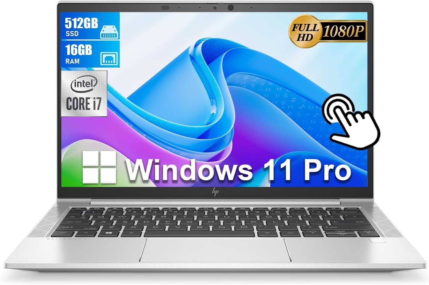 HP EliteBook 830 G8 – PC Portable Tactile 13,3" Professionnel (Reconditionné)