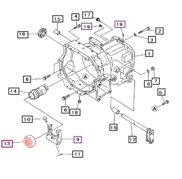 Mahindra Tractor Throw Out Bearing