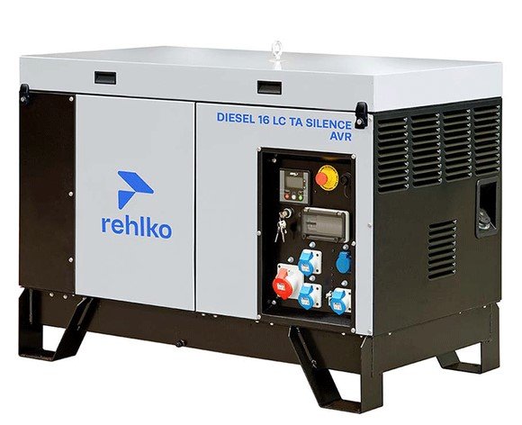 Groupe électrogène triphasé 380V 15 kVA AVR SDMO