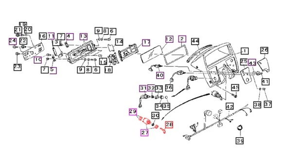 Mahindra Tractor Ignition Switch 19652969000