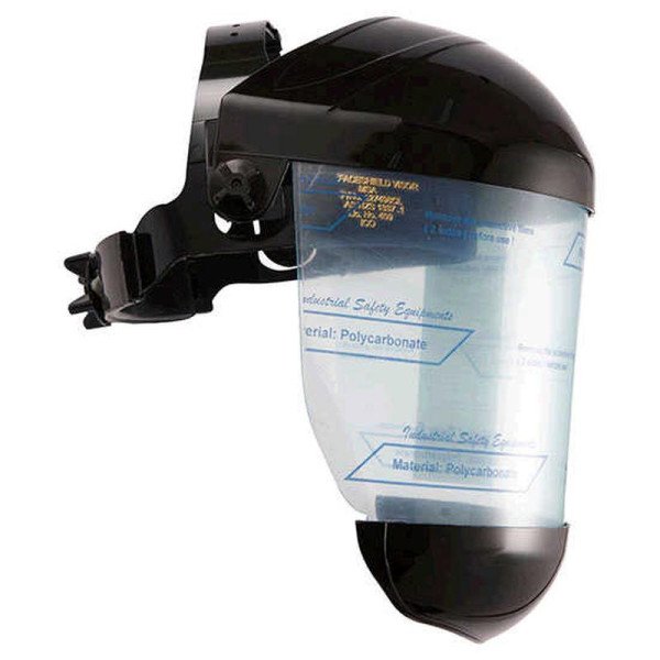 MSA 227500CL - Black Eagle Clear Visor Faceshield