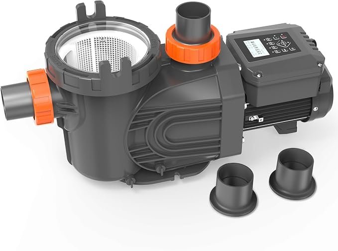 Pompe de piscine à vitesse variable efficace sur l'énergie 1.8HP pour les piscines creusées 220v