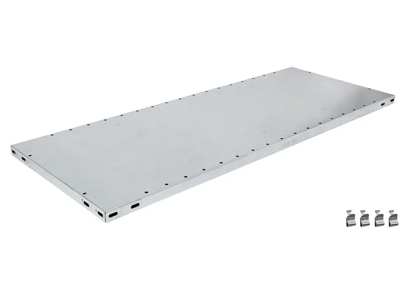 Tablette supplémentaire SCHULTE, avec 4 supports, charge adm. par tablette 150 kg, 1000 x 800 mm