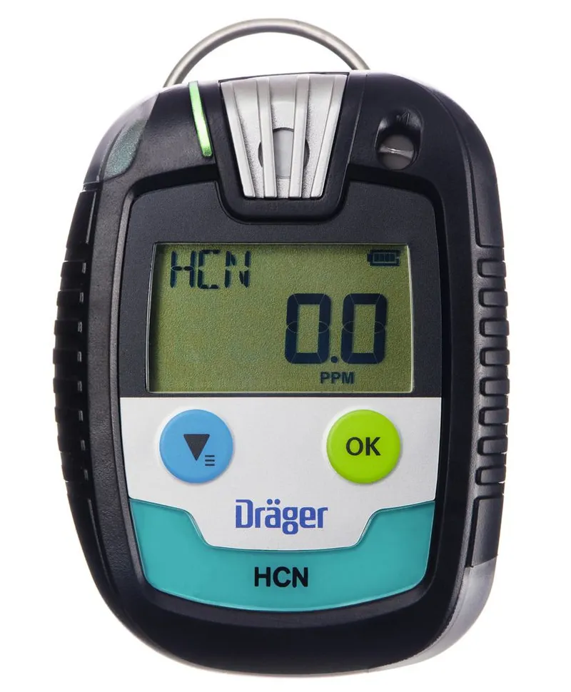 Détecteur de gaz Dräger Pac 8000 HCN, pour acide cyanhydrique (cyanure d’hydrogène), 0- 50 ppm