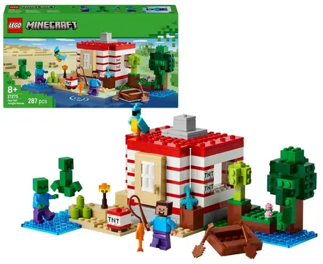 LEGO MINECRAFT 21275 - LA MAISON EN TNT DE LA JUNGLE