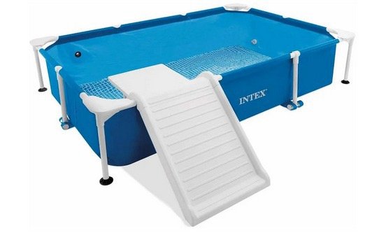 Intex - 48404NP - Kit Piscine Tubulaire Animaux Rectangulaire