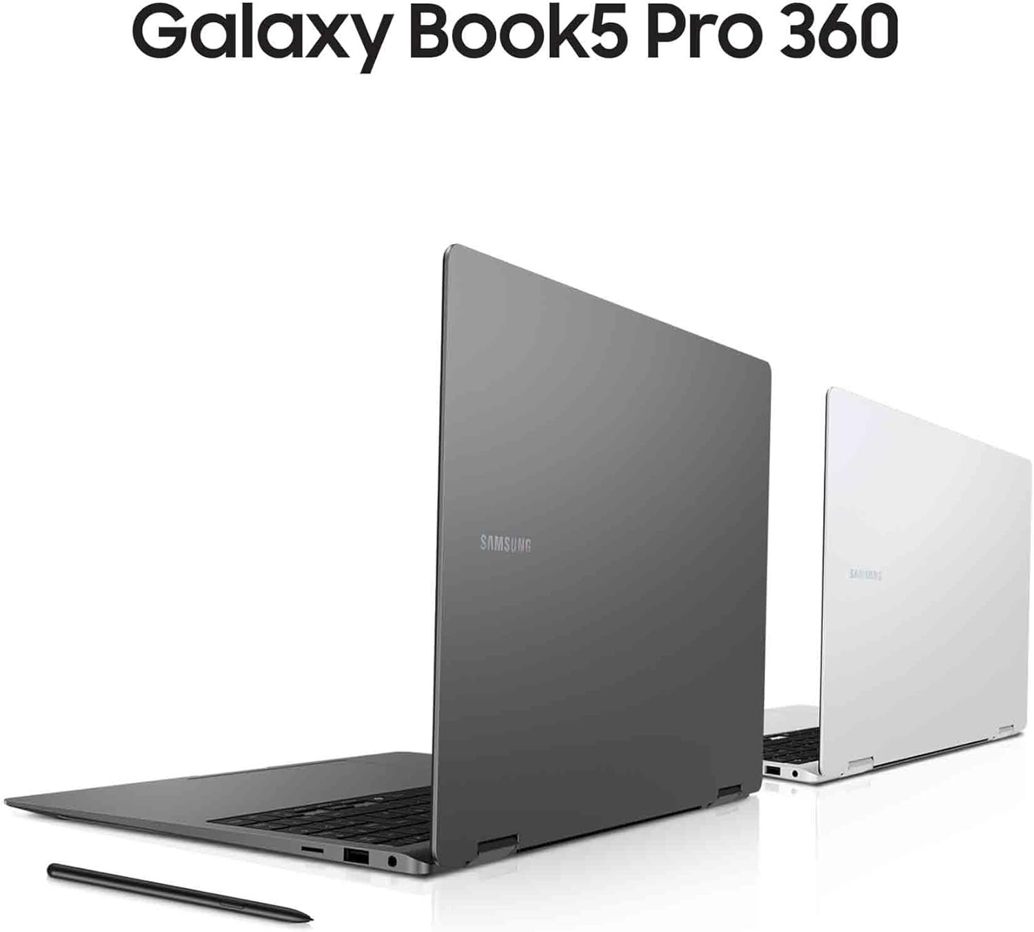 Samsung Galaxy Book5 Pro 360 16", Copilot+ PC, Ordinateur Portable avec IA, Processeur Intel Core Ultra 7, 16 Go RAM