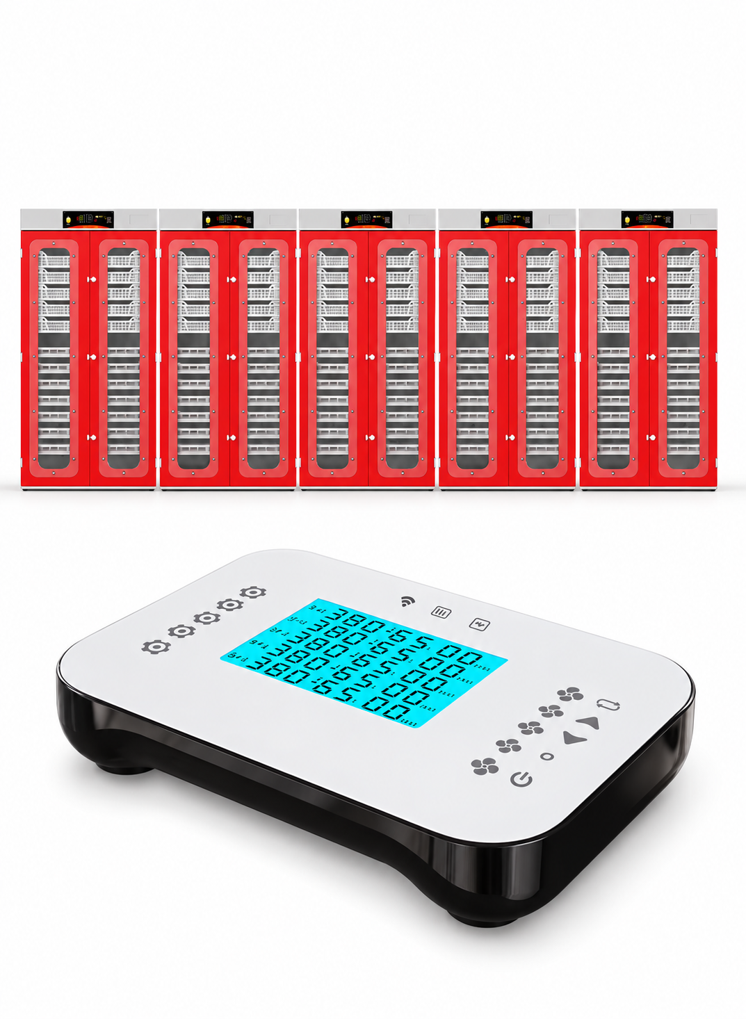 Incubateur Automatique Grande Capacité 6 000 Œufs – Contrôle Automatique Température & Humidité – 220 V
