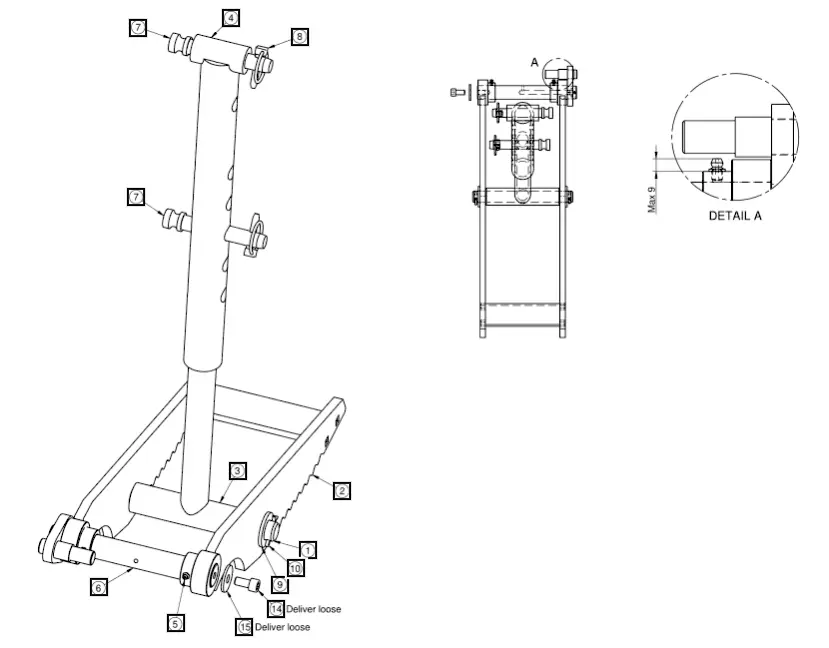 Mahindra Tractor Backhoe Mechanical Thumb