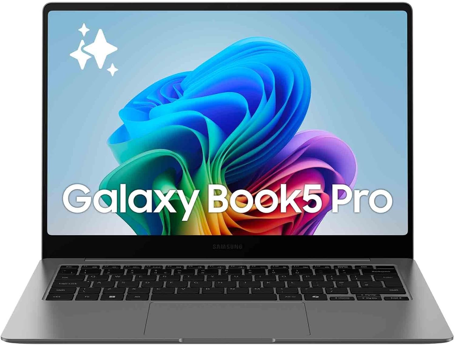 Samsung Galaxy Book5 Pro 14", Copilot+ PC, Ordinateur Portable avec IA, Processeur Intel Core Ultra 7, 16 Go RAM, 512 Go