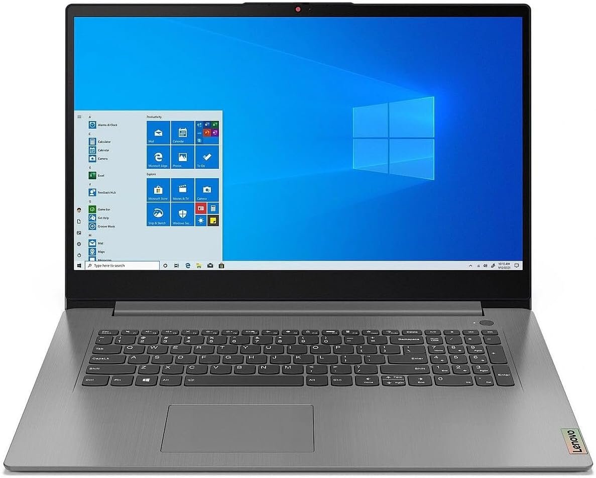 Lenovo i7 17,3 Pouces IPS Full HD, Intel Core i7 1255U, 10 cœurs, 4,70 GHz, 24 Go DDR4, SSD 1000 Go