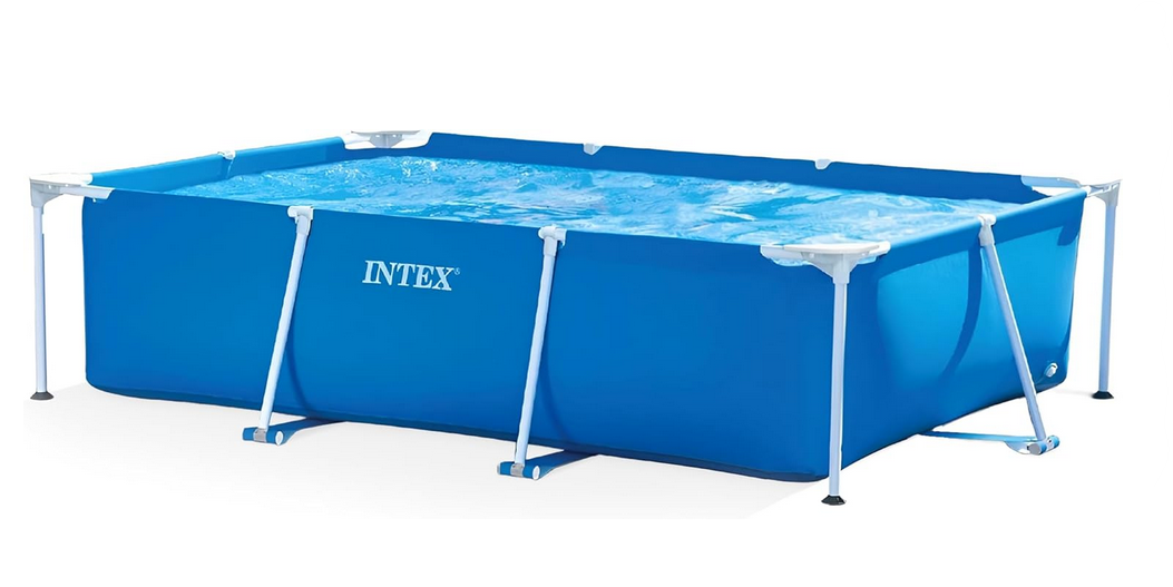 Intex Piscine Metal Frame Junior Rectangulaire Tubulaire (l) 3,00 x (l) 2,00 x (h) 0,75m