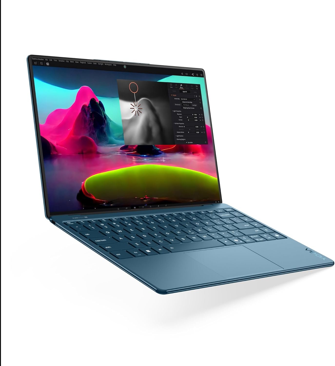 Lenovo Ordinateur portable Yoga Slim 9, CoPilot+ PC AI Écran 14" 4K WQUXGA OLED, Intel Core Ultra 7, 32 Go de RAM