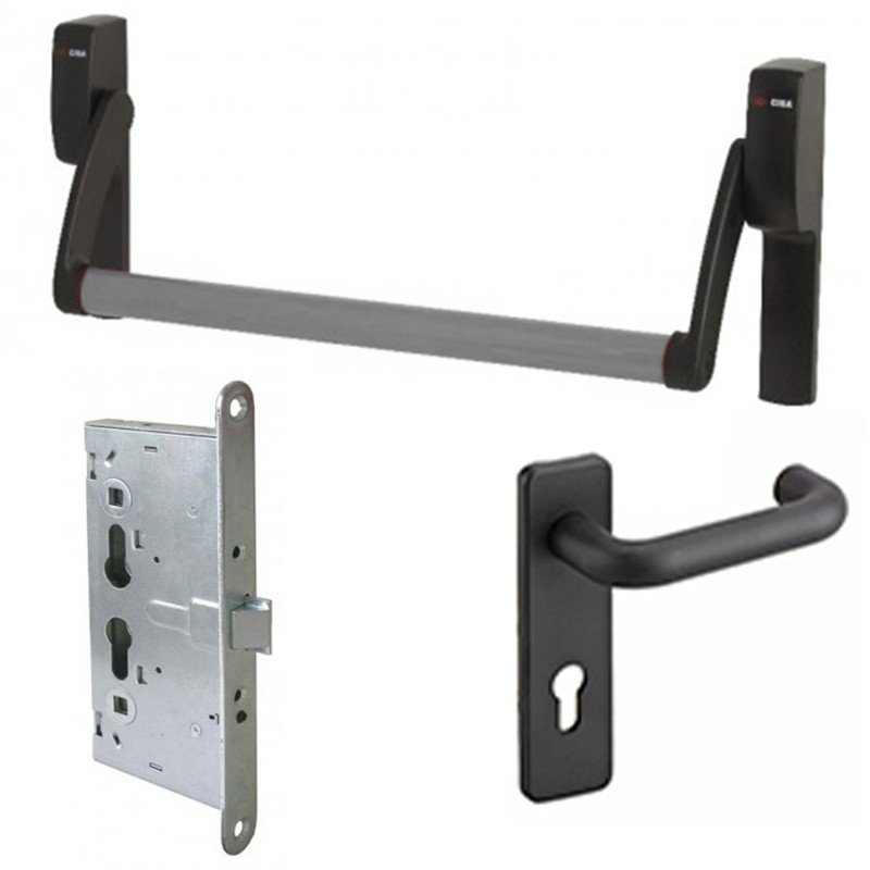 Kit anti panique Cisa porte coupe feu