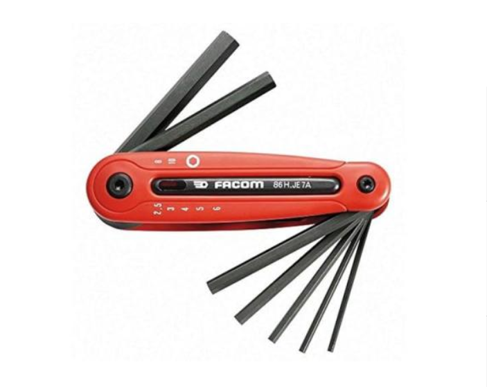 Facom - 86H - Clés Mâles 6 Pans Eur Monture 86H.JE7A