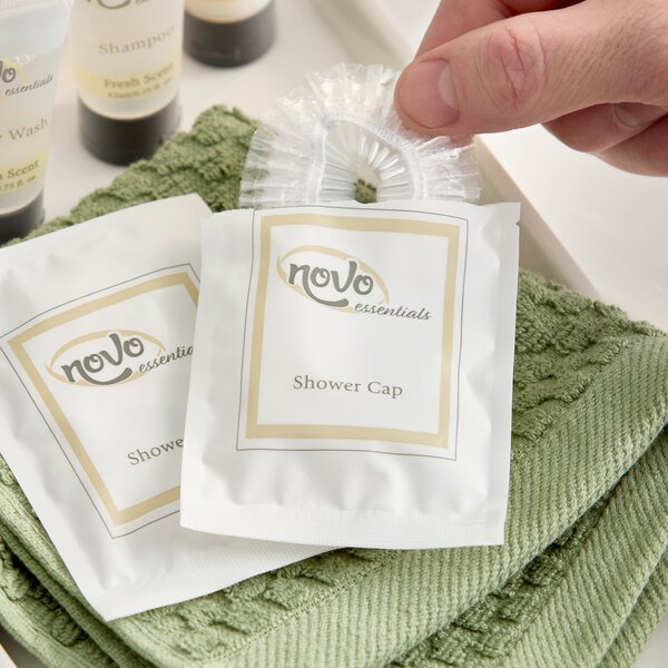 Bonnet de Douche Novo Essentials pour Hôtels et Motels – 1 000/Caisse