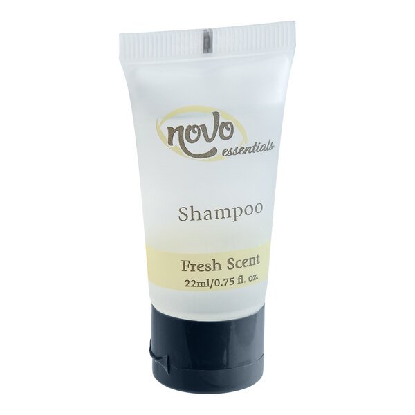 Shampooing Novo Essentials 0,75 oz pour Hôtels et Motels – 288/Carton