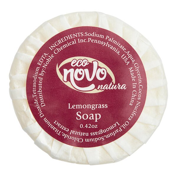 Savon Corps Glycériné Rond Novo Natura 0.42 oz – Emballé Individuellement (1 000/Carton)