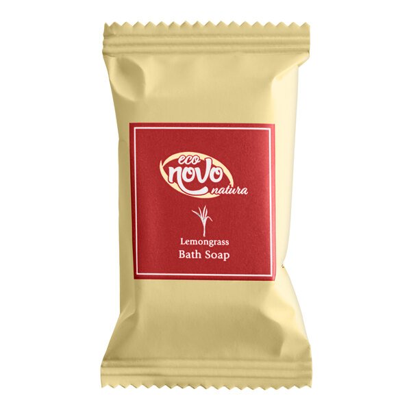 Savon Visage Glycériné Novo Natura 0,53 oz pour Hôtels et Motels – Emballé Individuellement (400/Carton)