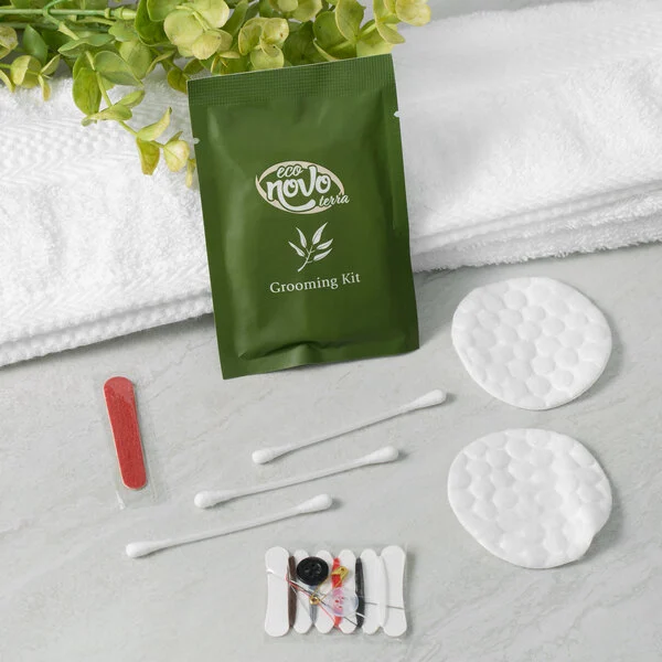 Kit de Toilette / Kit de Soins Novo Terra pour Hôtels et Motels – 100/Sachet