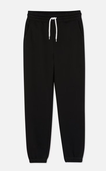 Bas de Jogging à Taille Elastique à Revers