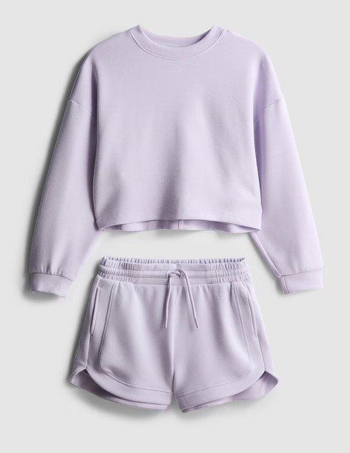 7–15 ans Ensemble Sweat-shirt et Short de Course