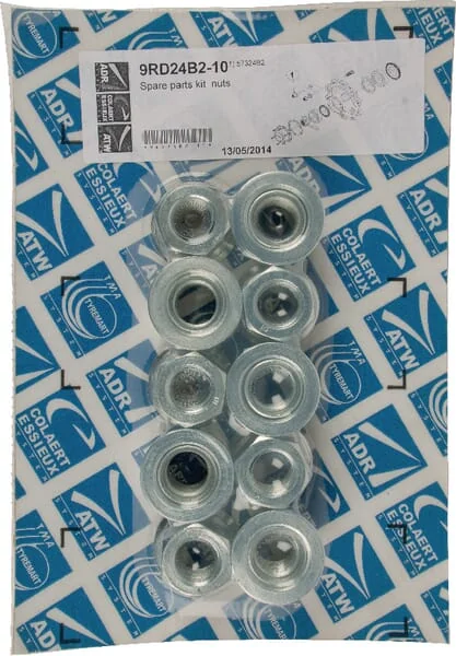 KIT ECROU DE ROUE 10xM24x150 (JEU DE 10)