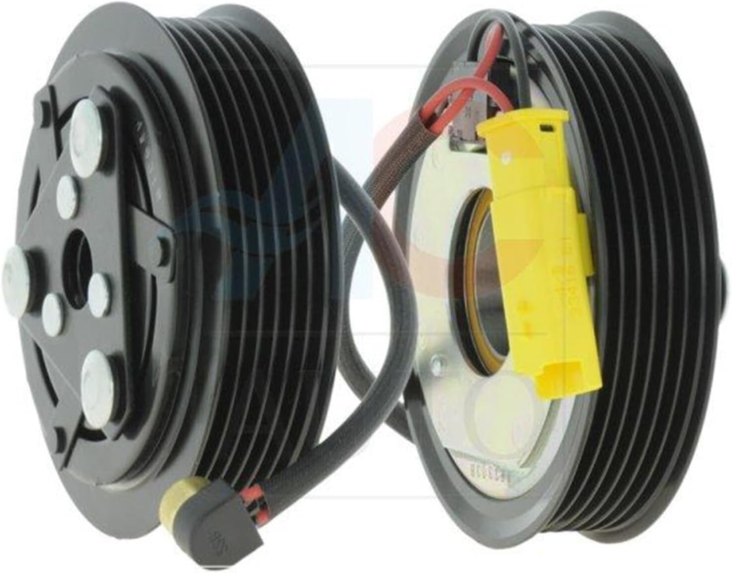 AC-06SS04 Raccord Magnétique Compresseur de Climatisation pour Corsa F 114, 108 mm
