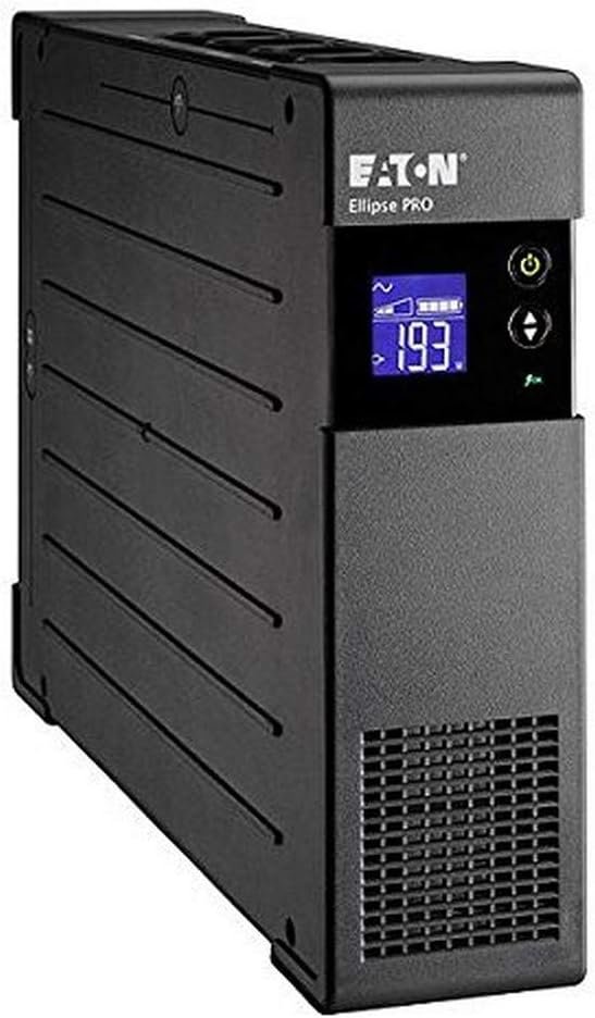 Onduleur Ellipse Pro 1600 FR - Line Interactive UPS - Puissance 1600VA (8 Prises FR) - Régulation Tension (AVR) - UPS avec Afficheur et Interface USB (Cable USB Inclus)
