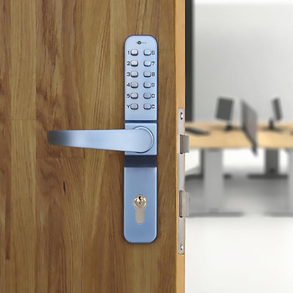Serrure de porte à code mécanique