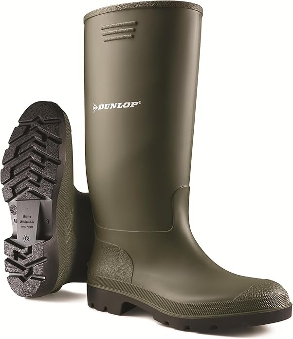 Dunlop Bottes en Caoutchouc Imperméables Hommes