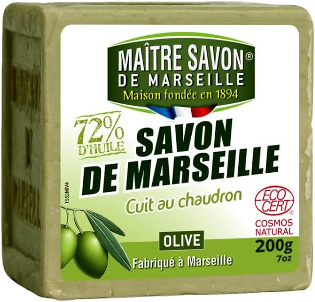 Savon de Marseille - Véritable Savon de Marseille à l'olive - 300g - ECOCERT Cosmos Natural