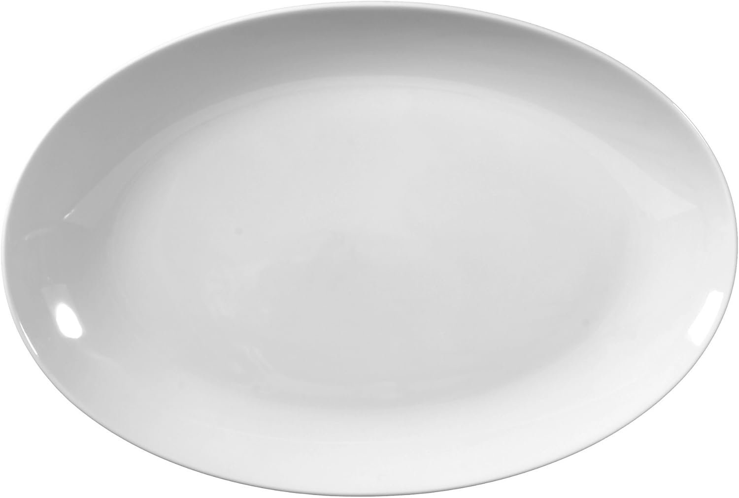 Plat ovale 31 cm RONDO Blanc uni 7 de Seltmann Weiden