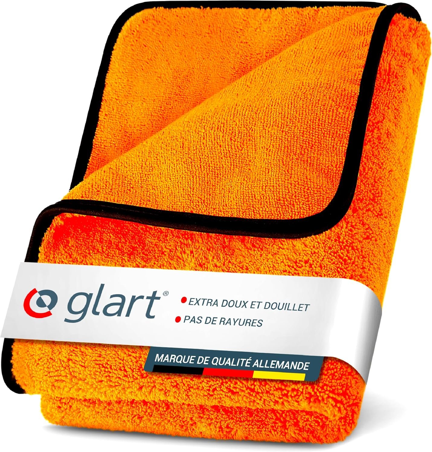 Chiffon Microfibre De Sechage Auto XXL 90 x 60 cm, Ultra Absorbant, Doux, sans Peluches, pour Voiture, Moto, Bateau, Camion