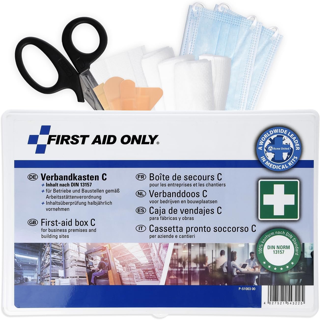 Mallette de Premiers Secours DIN 13157