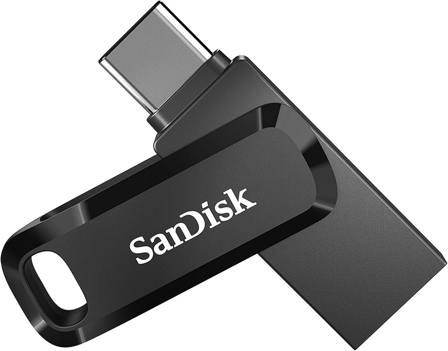 SanDisk Ultra Dual Drive Go 128 Go Flash Drive, Clé USB 3.2, jusqu'à 400 Mo/s, Connecteurs USB Type-C et USB Type-A réversibles, Android smartphone stockage, Tablettes, Mac et PC