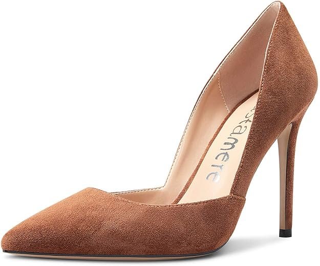 Escarpins Femme Mode D'Orsay Bout Pointu Aiguille Talon 10CM