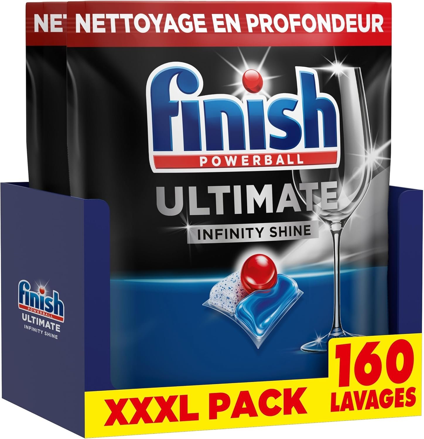 Lave-Vaisselle, Imbattable contre les taches tenaces, 160 capsules