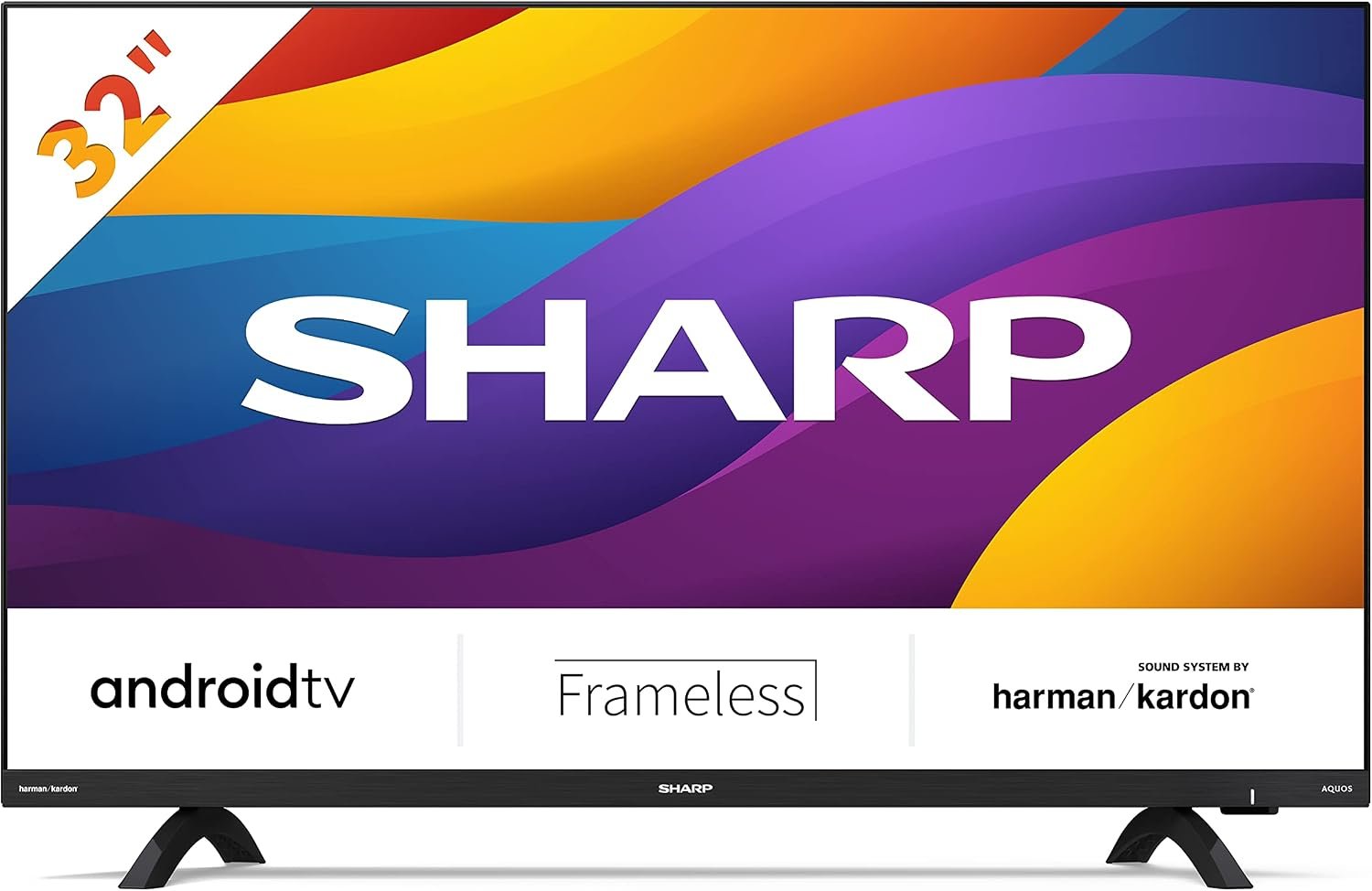 Android TV - 32 Pouces (81cm) – TV connectée : Netflix, Youtube, Prime Vidéo