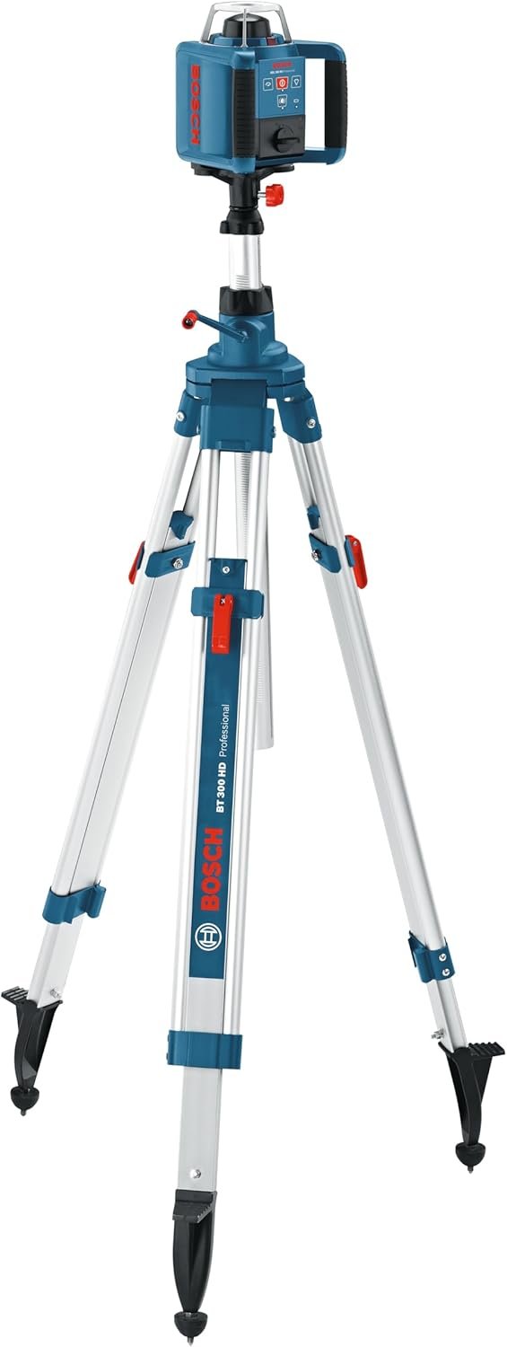 Professional Trépied pour lasers et niveaux BT 300 HD (hauteur : 122–295 cm, filetage : 5/8")