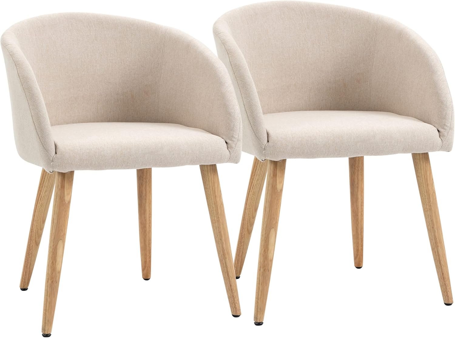 Lot de 2 chaises de Salle à Manger Chaise de Cuisine Design scandinav