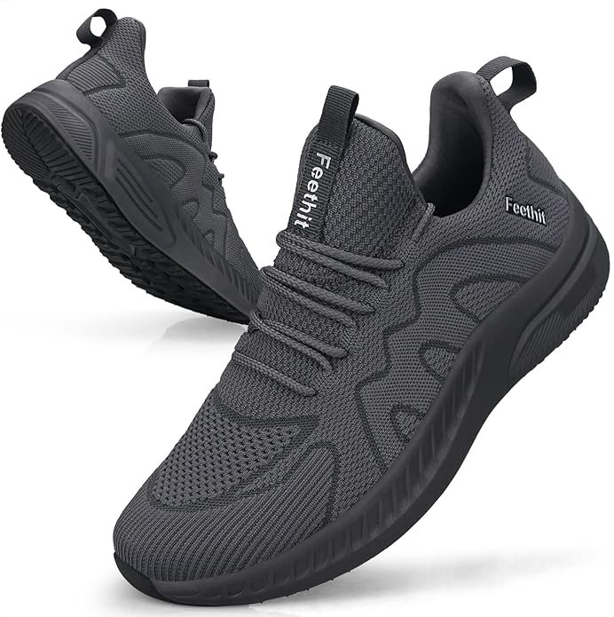 Feethit Baskets et Chaussures de Sport Homme Tennis Respirant Légères et Confortables de la Mode de Marche Fitness Running Tennis Outdoor Gym Jogging Sneakers Hommes
