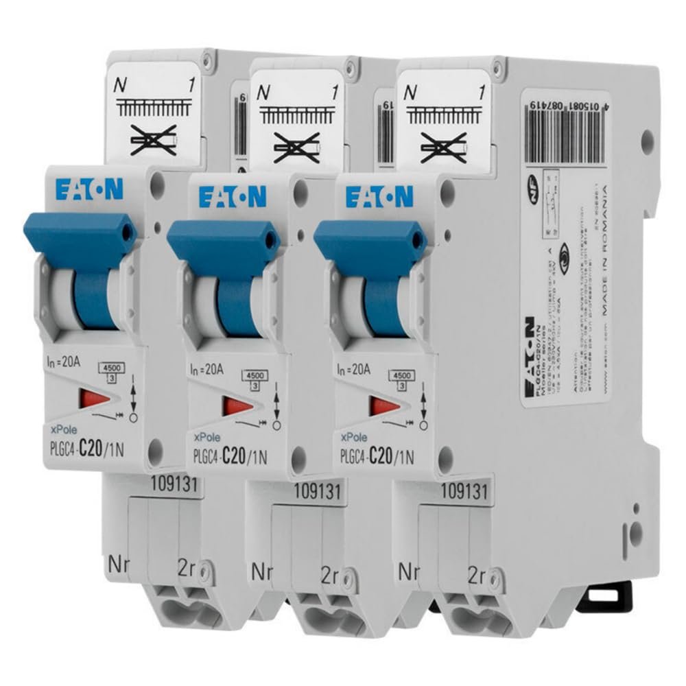DISJONCTEUR MODULAIRE PH/N  Raccordement direct sans vis