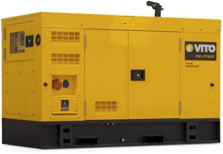 Groupe électrogène 40kVA Diesel Triphasé et Monophasé AVR ATS Démarrage Automatique Autonomie 10h Silencieux
