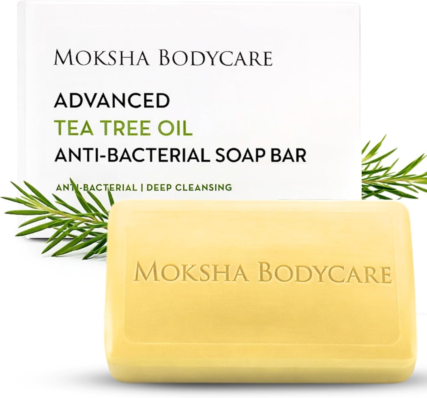 Savon corporel exfoliant pour les taches, les points noirs, les boutons et les imperfections