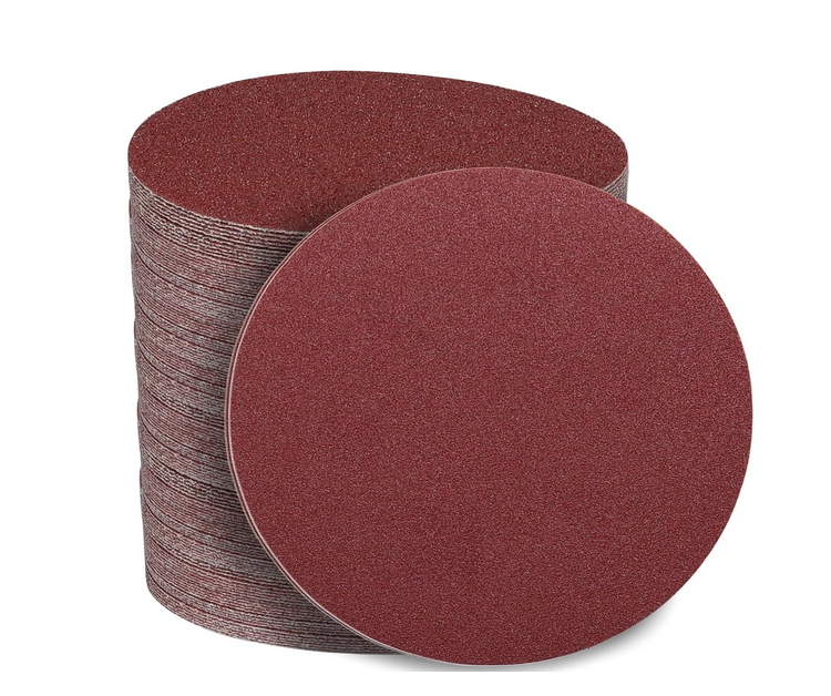STEBRUAM 100 Pièces Disques Abrasifs 150mm Grain Mixte 40/60/80/120/150/180/220/240/320/400/600/800/1000 Papier Poncer